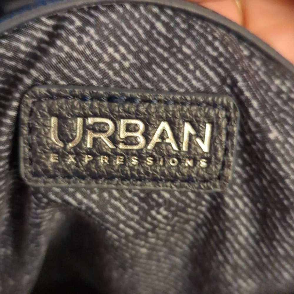 Ladies Urban Expressions Tote Navy Blue